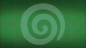 Abstract Textured Pattern with Round Holes Industrial Background Distorted Green