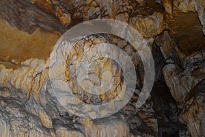 Abstract Textures in Sedimentary Rocks in Limestone Caves - Baratang Island, Andaman Nicobar, India