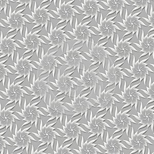 Abstract texturised flowers