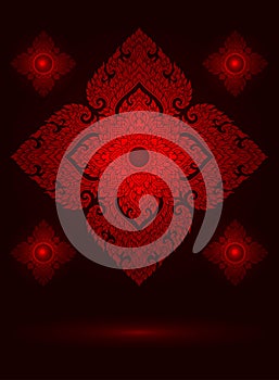 Abstract thai background