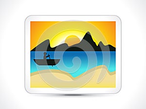 Abstract thumbnail icon