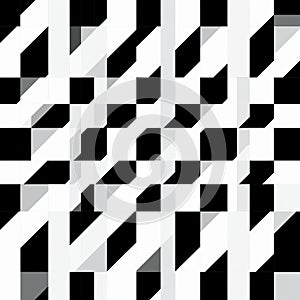 Abstract Tiled Pattern: Influenced By De Stijl, Richard Deacon, And Opt Art photo