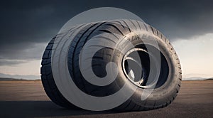 abstract tire background, graphic designed tires on abstract background, tire background