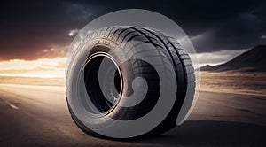 abstract tire background, graphic designed tires on abstract background, tire background