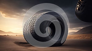 abstract tire background, graphic designed tires on abstract background, tire background