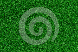 Abstract top view Green color of artificial grass texture background, for background