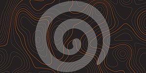 Abstract topography style banner design