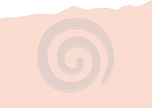 Abstract Torn Paper Sheet