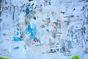 Abstract torn posters