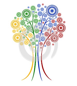 Abstract tree.