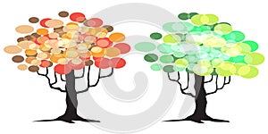Abstract tree - graphic element