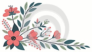 Abstract Tree with Swirling Roots, vector design Generative AI