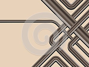 Abstract trendy striped background