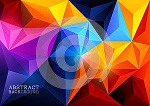 Abstract Triangle Background