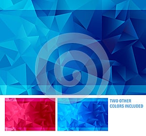 Abstract Triangle Background