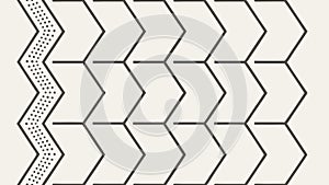 Abstract Triangle Geometric Pattern, vector design Generative AI