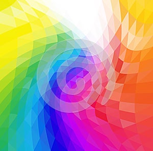 Abstract Triangle Geometrical Multicolored Background, Vector Illustration EPS10