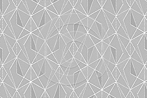 Abstract triangle lines with mosaic pattern background