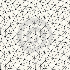 Abstract triangle minimal geometric grid pattern background