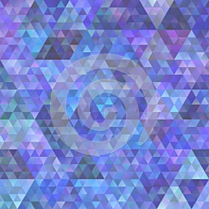 Abstract triangle pattern background - vector graphic design