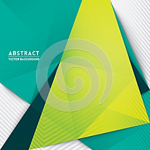 Abstract Triangle Shape Background