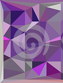 Abstract triangled background