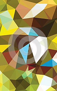 abstract triangular background texture, low poly style full colo