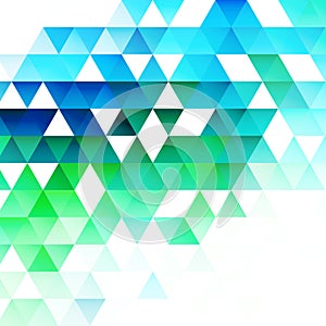 Abstract triangular background. Vector