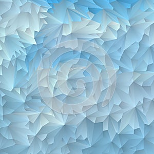 Abstract triangular background. Vector graphics. mosaic style. light blue geometric design. eps 10