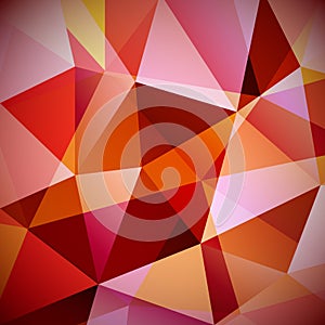 Abstract triangular geometric background