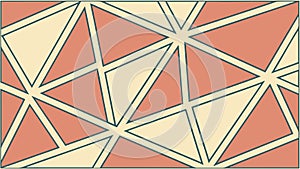 Abstract Triangular Geometric Pattern Vector, Modern Mosaic Design, vector design Generative AI