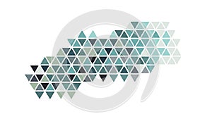 Abstract Triangular Pattern for Geometric Design, vector design Generative AI
