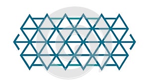 Abstract Triangular Pattern for Modern Design, vector design Generative AI