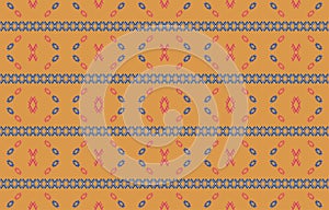 Abstract tribal ethnic pattern geometric elements design. vector seamless fabric for home or wallpaper design. Design perfect for