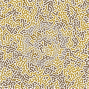 Abstract turing seamless background. Camouflage pattern. Abstract background with glitter gold. photo