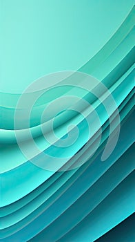 Abstract turqiuous wave background