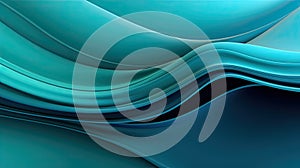 Abstract turqiuous wave background