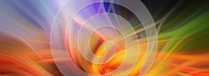 Abstract Twirl Banner Background