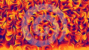 Abstract twirl blend cure fire element. colorful beautiful background design. vector illustration eps10