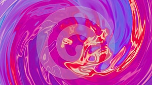 Abstract twisted marble liquid. Shiny marble liquid abstract colorful background. photo