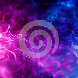 Abstract Ultraviolet Light Composition Background