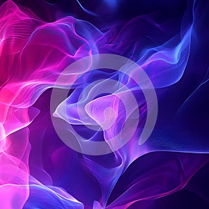 Abstract Ultraviolet Light Composition Background