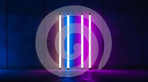 Abstract ultraviolet light composition.