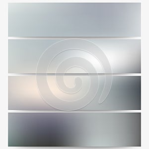 Abstract unfocused natural headers, blurred design