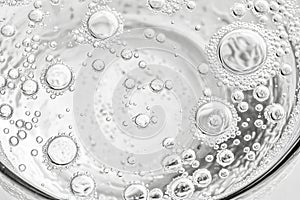 Abstract unostentatious white background texture.