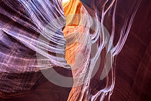 Abstract Upper Antelope Canyon