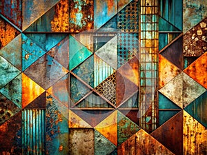 Abstract Urban Textures Geometric Patterns and Industrial Aesthetics for Graphic Design Web Design and Photography photo