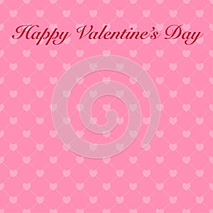 Abstract valentine's day card with hearts for your design.