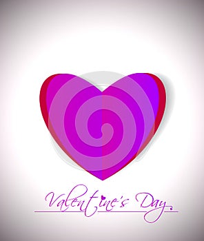 Abstract valentines day background with hearts