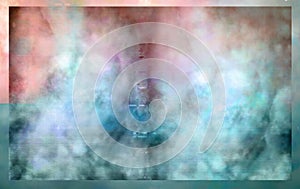 Abstract vaporous background